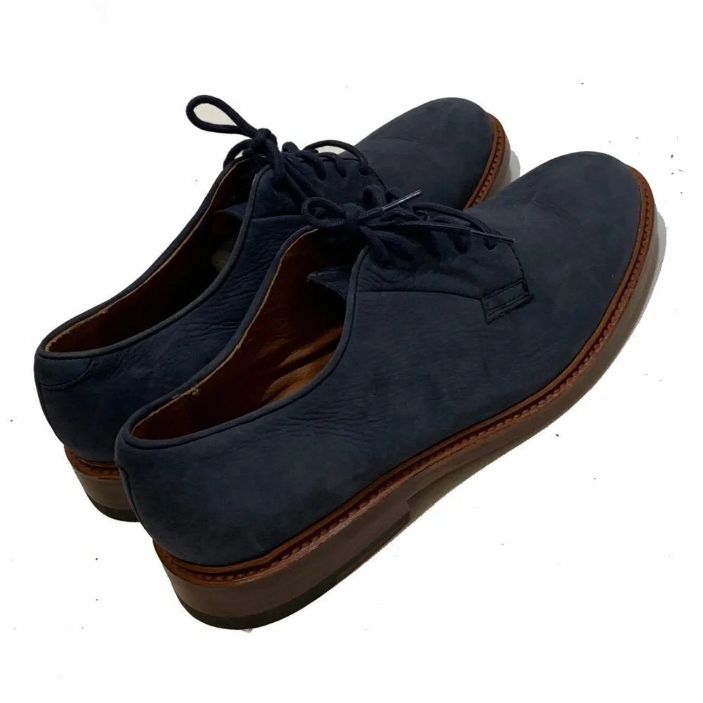 9 / Fry oxford Men's Navy Lace-Up Shoes
